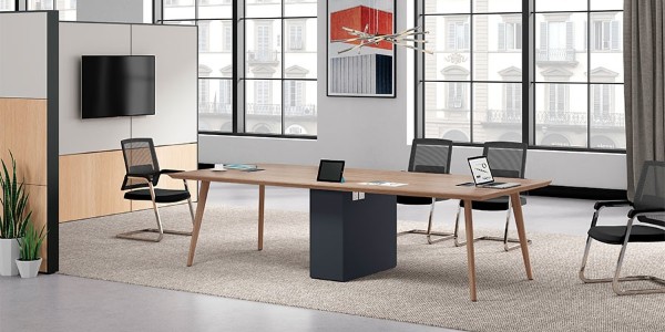 極簡辦公家具打造現(xiàn)代會(huì)議室